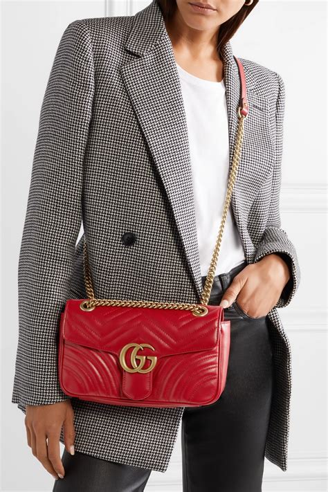 gucci marmont small saks|gucci marmont small used.